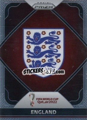 Sticker England - FIFA World Cup Qatar 2022. Prizm - Panini