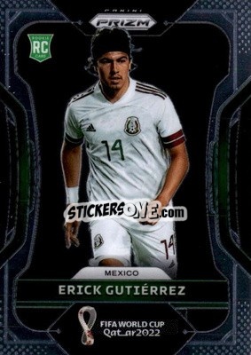 Sticker Erick Gutierrez - FIFA World Cup Qatar 2022. Prizm - Panini