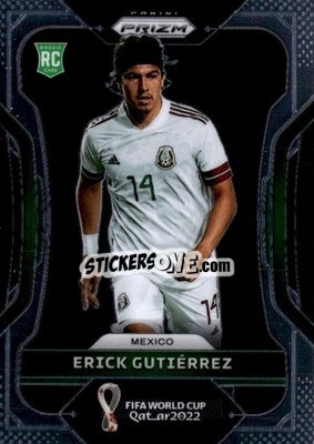 Figurina Erick Gutierrez - FIFA World Cup Qatar 2022. Prizm - Panini