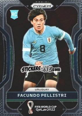 Figurina Facundo Pellistri - FIFA World Cup Qatar 2022. Prizm - Panini