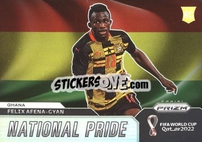 Sticker Felix Afena-Gyan - FIFA World Cup Qatar 2022. Prizm - Panini