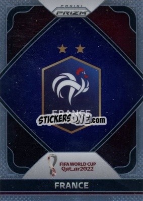 Sticker France - FIFA World Cup Qatar 2022. Prizm - Panini