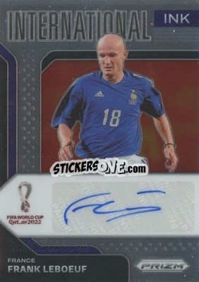 Figurina Franck Leboeuf - FIFA World Cup Qatar 2022. Prizm - Panini