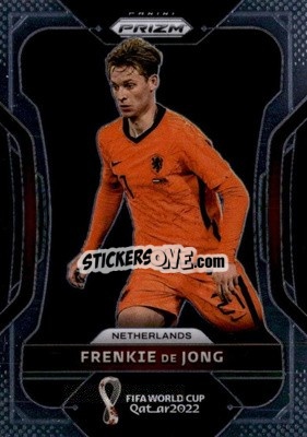 Sticker Frenkie de Jong - FIFA World Cup Qatar 2022. Prizm - Panini