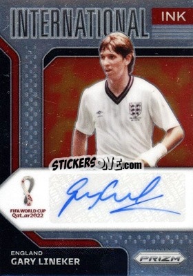 Sticker Gary Lineker - FIFA World Cup Qatar 2022. Prizm - Panini