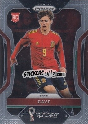 Sticker Gavi - FIFA World Cup Qatar 2022. Prizm - Panini