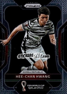 Figurina Hee-chan Hwang - FIFA World Cup Qatar 2022. Prizm - Panini