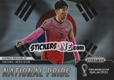 Cromo Heung-Min Son - FIFA World Cup Qatar 2022. Prizm - Panini