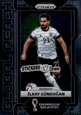 Sticker Ilkay Gundogan - FIFA World Cup Qatar 2022. Prizm - Panini
