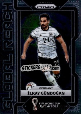 Cromo Ilkay Gundogan - FIFA World Cup Qatar 2022. Prizm - Panini