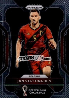 Sticker Jan Vertonghen - FIFA World Cup Qatar 2022. Prizm - Panini