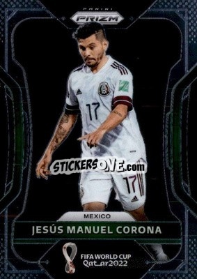 Sticker Jesus Manuel Corona - FIFA World Cup Qatar 2022. Prizm - Panini