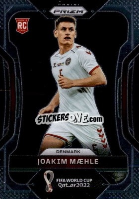 Figurina Joakim Maehle - FIFA World Cup Qatar 2022. Prizm - Panini