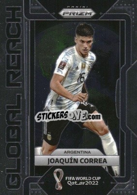 Cromo Joaquin Correa - FIFA World Cup Qatar 2022. Prizm - Panini