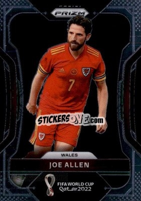 Sticker Joe Allen - FIFA World Cup Qatar 2022. Prizm - Panini