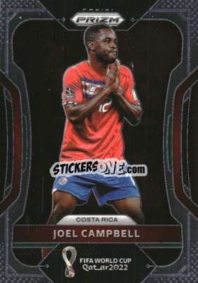 Figurina Joel Campbell - FIFA World Cup Qatar 2022. Prizm - Panini