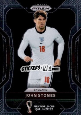 Figurina John Stones - FIFA World Cup Qatar 2022. Prizm - Panini