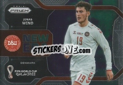 Sticker Jonas Wind - FIFA World Cup Qatar 2022. Prizm - Panini