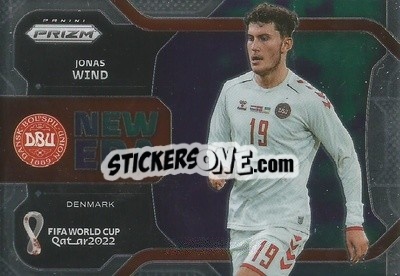 Cromo Jonas Wind - FIFA World Cup Qatar 2022. Prizm - Panini