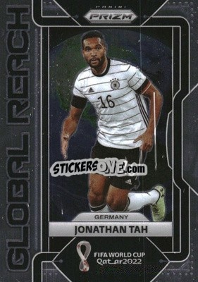 Cromo Jonathan Tah - FIFA World Cup Qatar 2022. Prizm - Panini