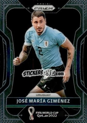 Sticker Jose Maria Gimenez - FIFA World Cup Qatar 2022. Prizm - Panini