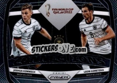 Cromo Joshua Kimmich/Leon Goretzka - FIFA World Cup Qatar 2022. Prizm - Panini