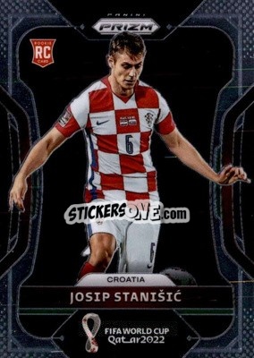 Sticker Josip Stanisic - FIFA World Cup Qatar 2022. Prizm - Panini