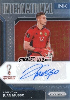 Figurina Juan Musso - FIFA World Cup Qatar 2022. Prizm - Panini