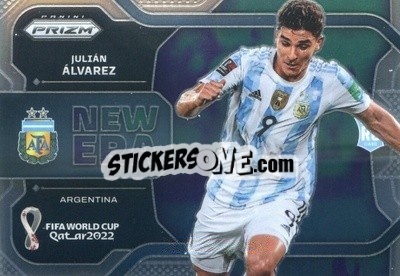 Cromo Julian Alvarez - FIFA World Cup Qatar 2022. Prizm - Panini