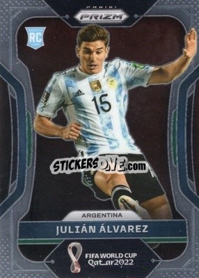 Sticker Julian Alvarez - FIFA World Cup Qatar 2022. Prizm - Panini