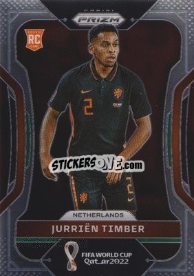 Figurina Jurrien Timber - FIFA World Cup Qatar 2022. Prizm - Panini