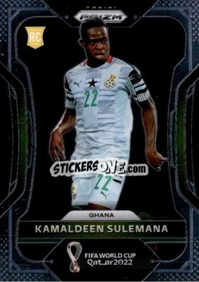 Sticker Kamaldeen Sulemana - FIFA World Cup Qatar 2022. Prizm - Panini