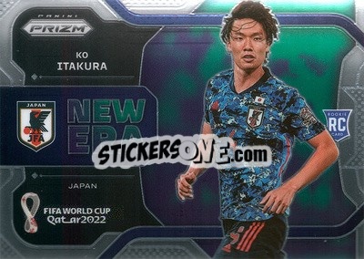 Figurina Ko Itakura - FIFA World Cup Qatar 2022. Prizm - Panini