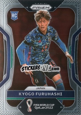 Sticker Kyogo Furuhashi - FIFA World Cup Qatar 2022. Prizm - Panini