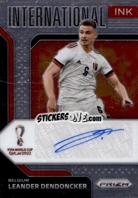 Cromo Leander Dendoncker - FIFA World Cup Qatar 2022. Prizm - Panini