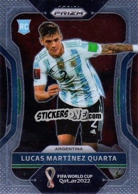 Sticker Lucas Martinez Quarta - FIFA World Cup Qatar 2022. Prizm - Panini