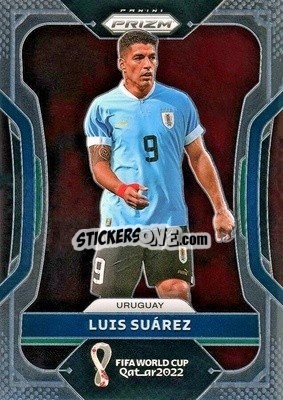 Sticker Luis Suarez - FIFA World Cup Qatar 2022. Prizm - Panini