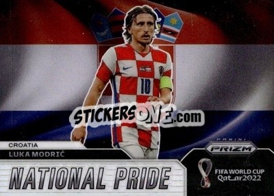 Sticker Luka Modric - FIFA World Cup Qatar 2022. Prizm - Panini