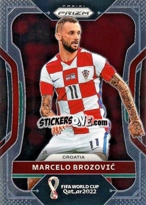 Cromo Marcelo Brozovic - FIFA World Cup Qatar 2022. Prizm - Panini