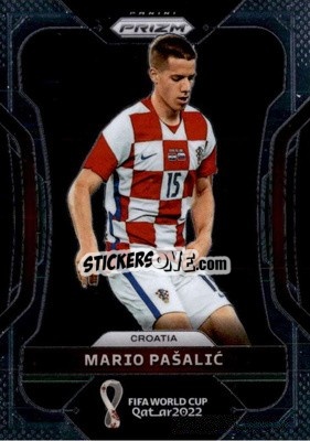 Sticker Mario Pasalic - FIFA World Cup Qatar 2022. Prizm - Panini