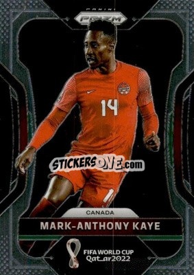 Sticker Mark-Anthony Kaye - FIFA World Cup Qatar 2022. Prizm - Panini
