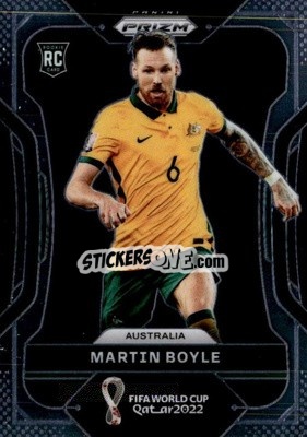 Figurina Martin Boyle - FIFA World Cup Qatar 2022. Prizm - Panini