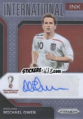 Cromo Michael Owen - FIFA World Cup Qatar 2022. Prizm - Panini