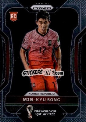 Sticker Min-kyu Song - FIFA World Cup Qatar 2022. Prizm - Panini