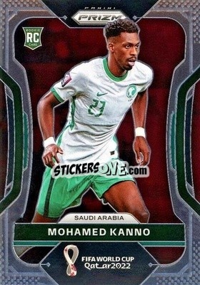 Cromo Mohamed Kanno - FIFA World Cup Qatar 2022. Prizm - Panini