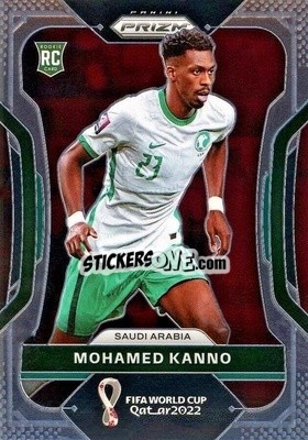 Figurina Mohamed Kanno - FIFA World Cup Qatar 2022. Prizm - Panini