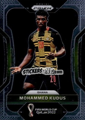 Cromo Mohammed Kudus - FIFA World Cup Qatar 2022. Prizm - Panini