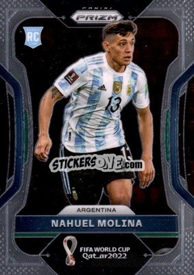 Figurina Nahuel Molina - FIFA World Cup Qatar 2022. Prizm - Panini