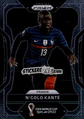 Sticker N'Golo Kante - FIFA World Cup Qatar 2022. Prizm - Panini