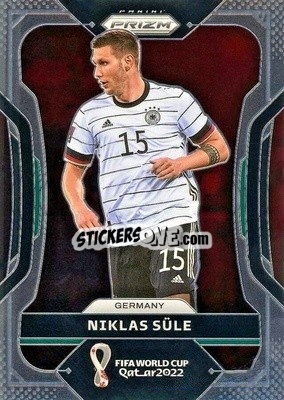 Sticker Niklas Sule - FIFA World Cup Qatar 2022. Prizm - Panini